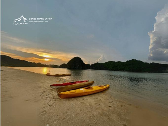 Tour Chèo Thuyền Kayak Và Ngắm Lân Tinh Ban Đêm Trên Vịnh Lan Hạ