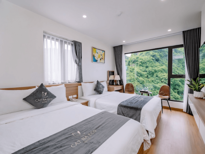 Eco Cát Bà Hotel 3 Sao Trung Tâm Cát Bà