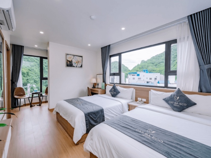 Eco Cát Bà Hotel 3 Sao Trung Tâm Cát Bà