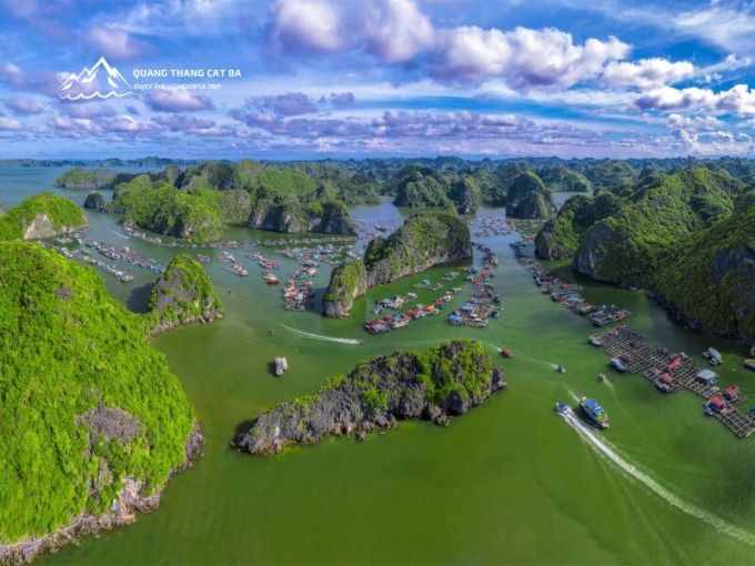 Tour vịnh Lan Hạ - vịnh Hạ Long 1 ngày khởi hành từ Cát Bà