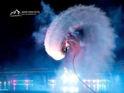 Jetski Cat Ba: A Thrilling Show with Dazzling Fireworks