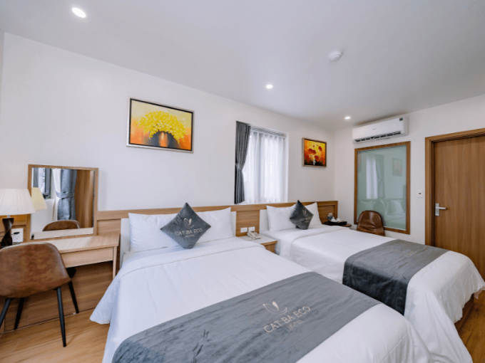 Combo du lịch Cát Bà 2 ngày 1 đêm và 3 ngày 2 đêm tại Eco hotel 3 sao