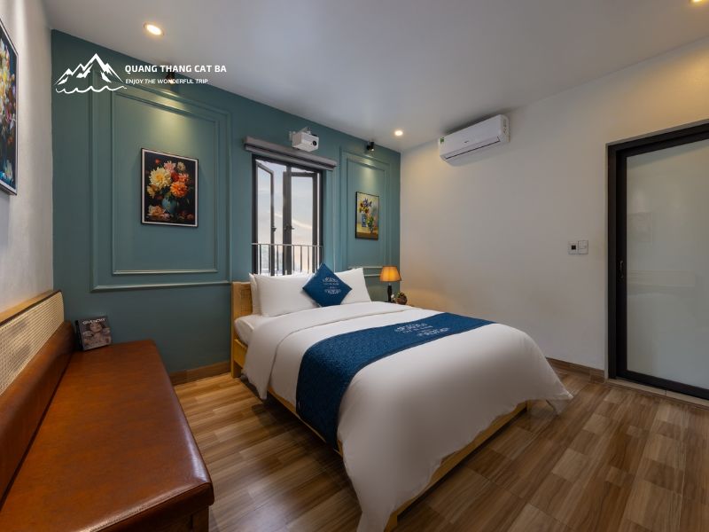 Single room of Cat Ba Xanh Spring Garden Hotel