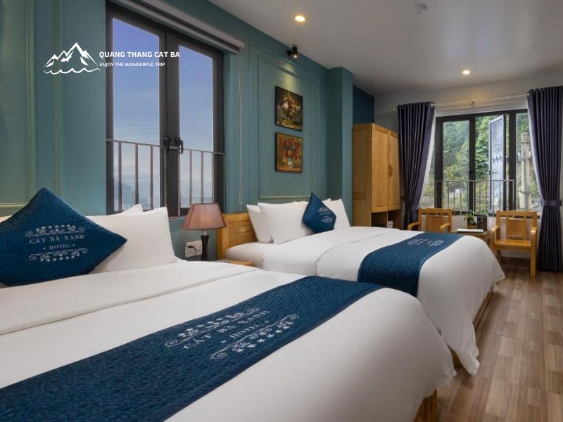 Room Review at Cat Ba Xanh Spring Garden Hotel