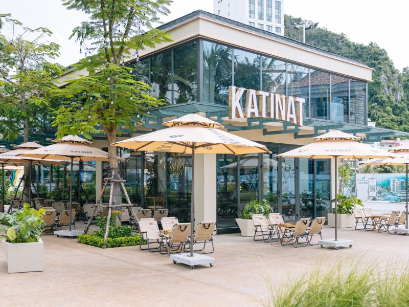 KATINAT Cat Ba is located right at the entrance of Xanh Island.