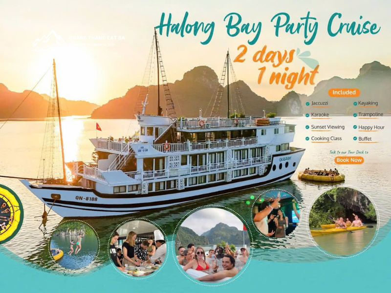 Tour vịnh Hạ Long 2 ngày 1 đêm