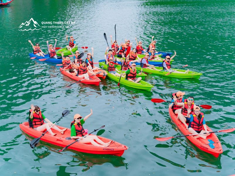 One of the most exciting activities to enjoy at Ti Top Island is kayaking