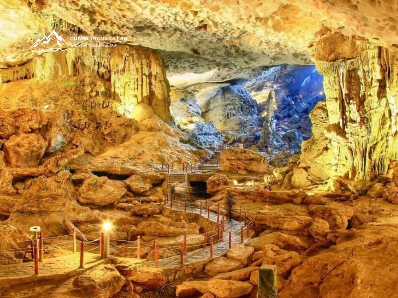 Cave in Halong Bay