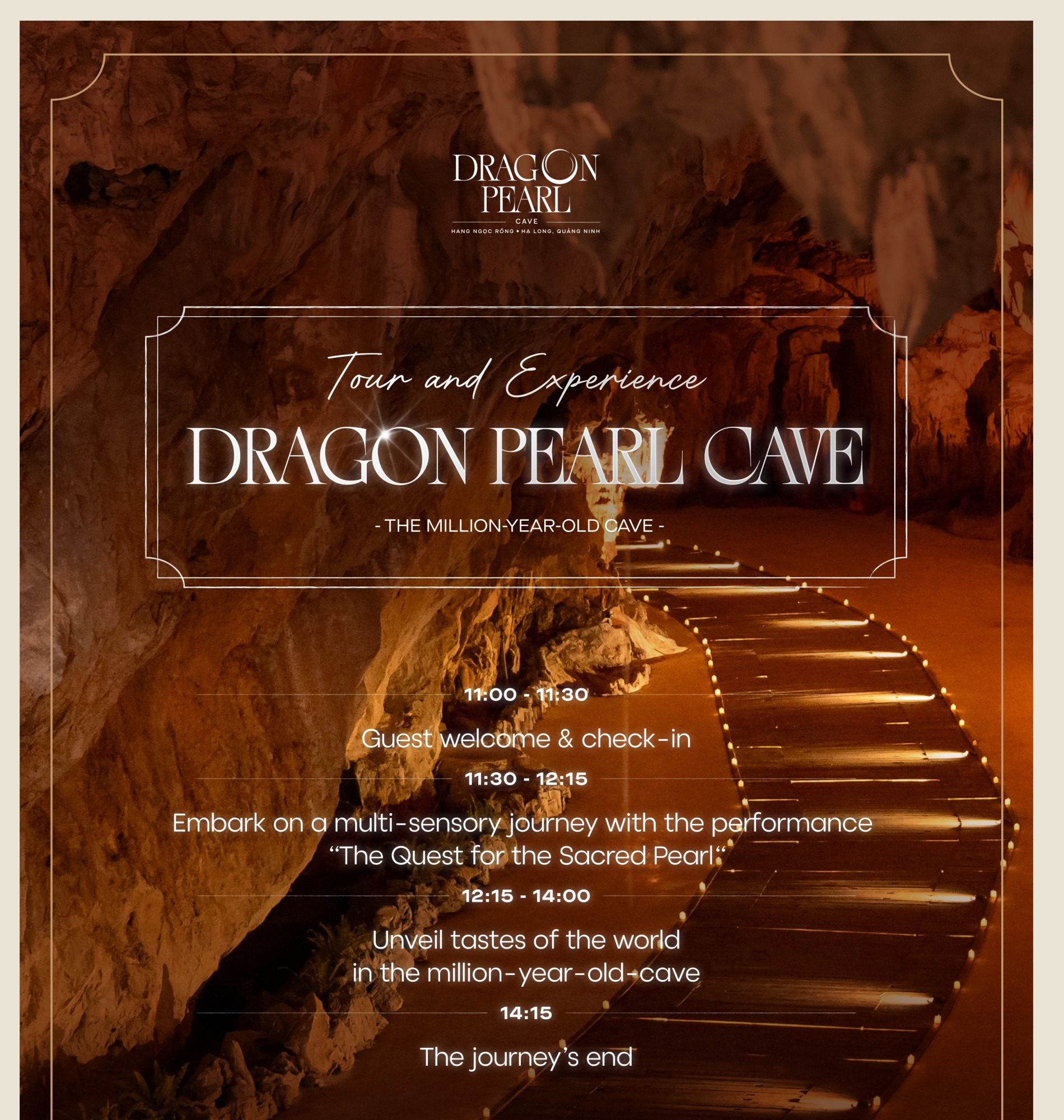 Daytime Tour Schedule (11:00 – 14:15)
