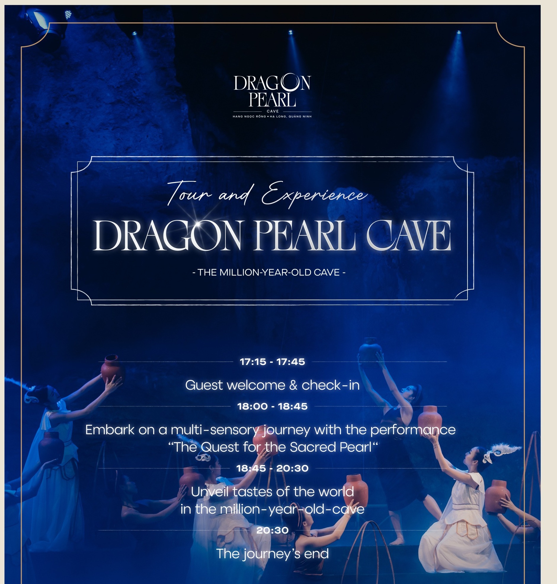 Evening Tour Schedule (17:15 – 20:30)