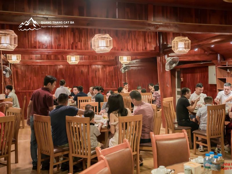 Ăn uống trên đảo Quan Lạn