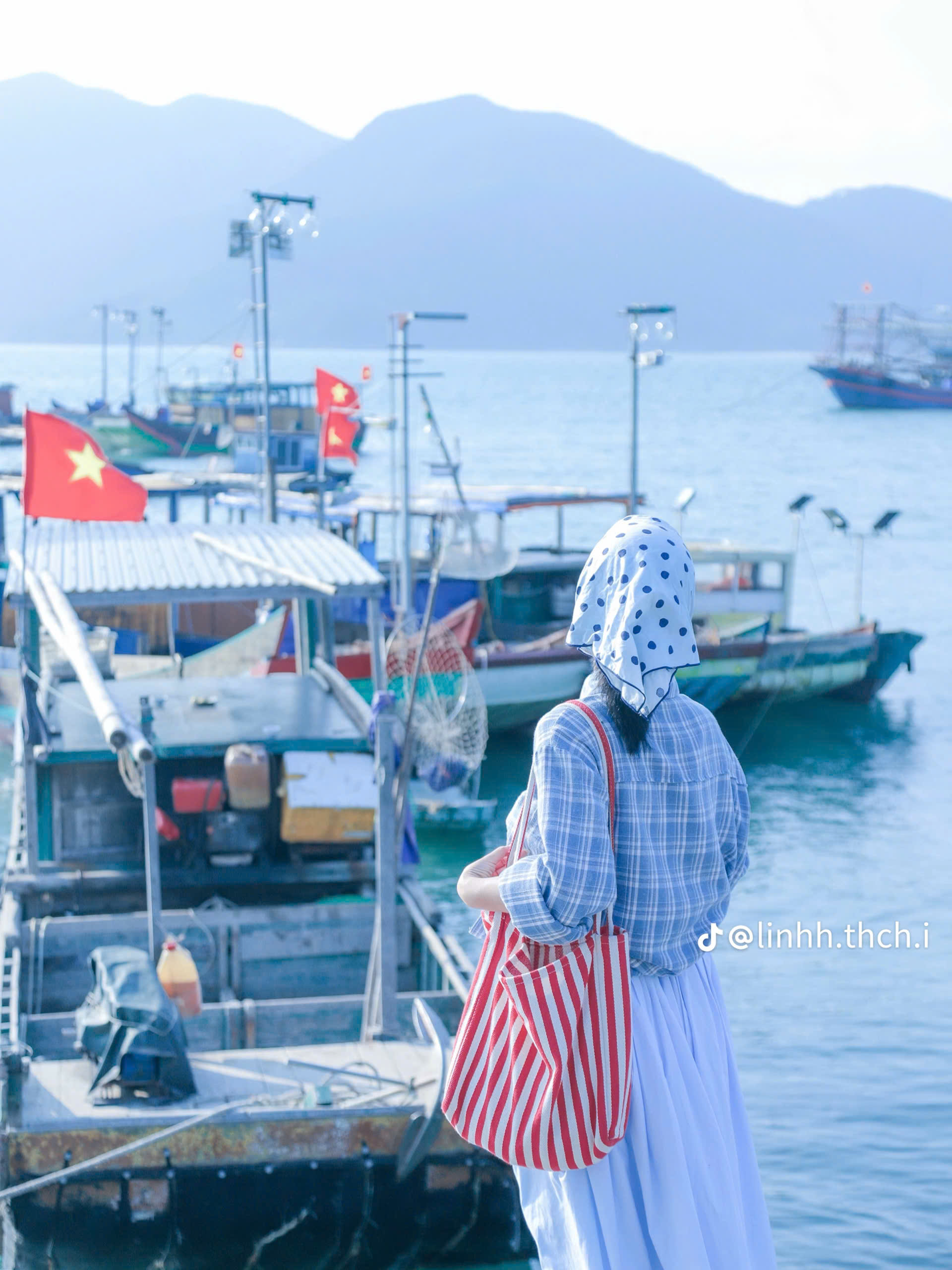 Đốc Làng Chài Quan Lạn (nguồn tiktok id trong ảnh)