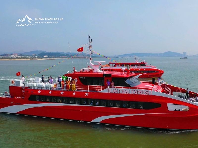 Tàu cao tốc ra Quan Lạn