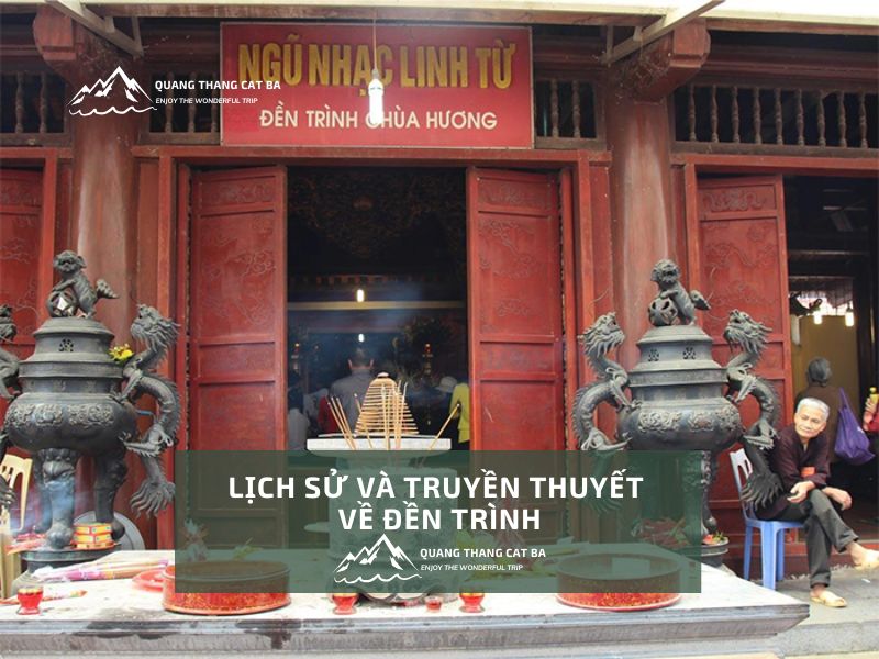 Lịch sử và truyền thuyết về đền Trình