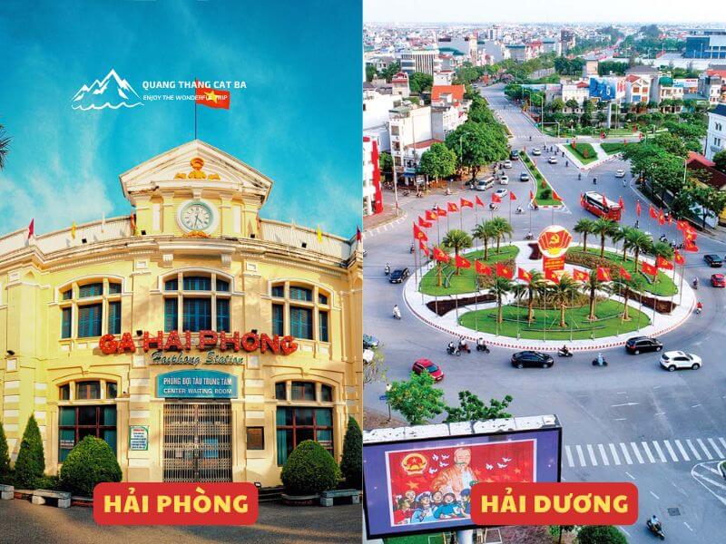 Hải Phòng cách Hải Dương bao nhiêu km