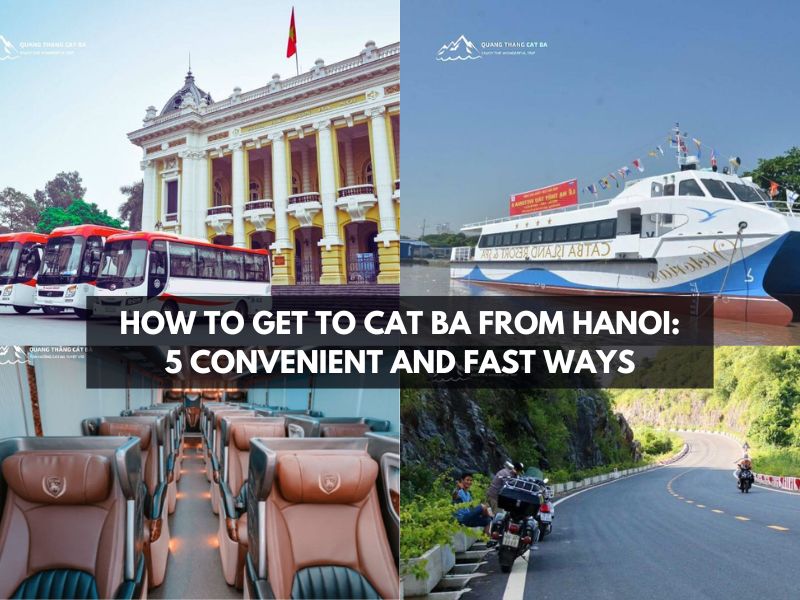 How to get to Cat Ba from Hanoi