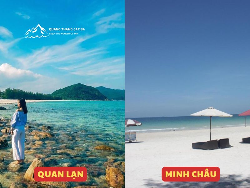 Nên đi du lịch Quan Lạn hay Minh Châu