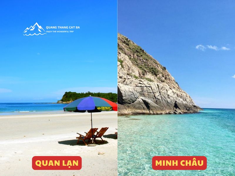 Quan Lạn hay Minh Châu