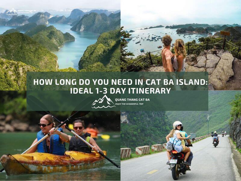 How long do you need in Cat Ba Island?