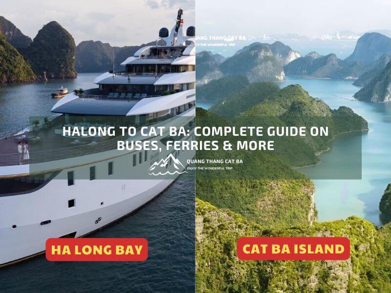 Ha long to Cat Ba island