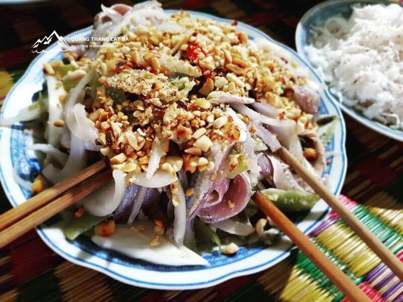 gỏi cá trích