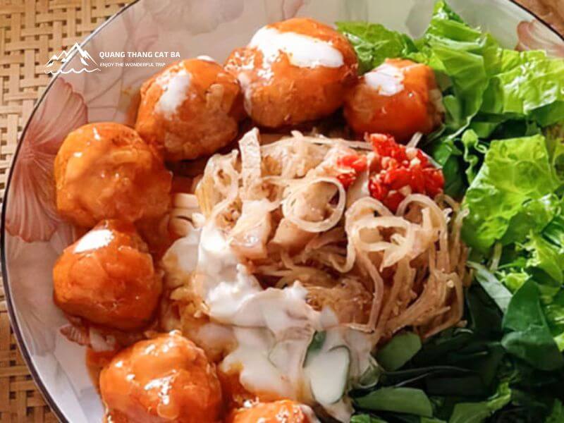 bánh tằm ngan dừa