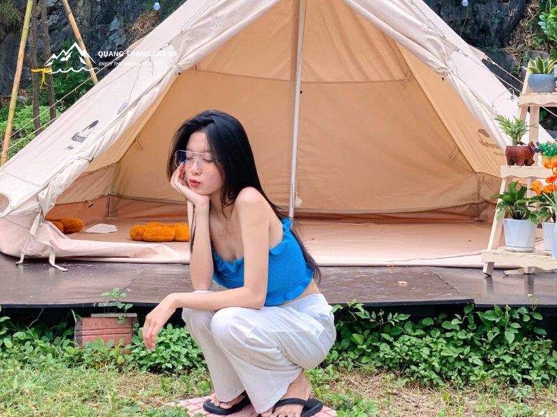 Check-in tại Tsunami Café & Camping