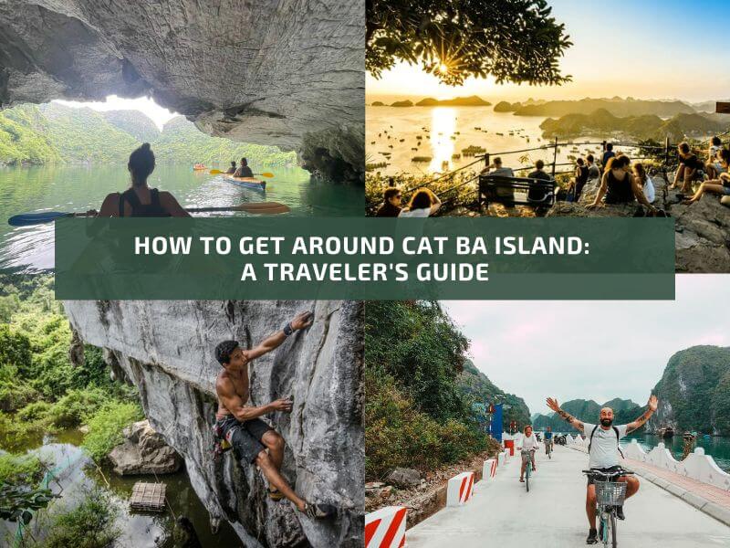 how to get around cat ba island
