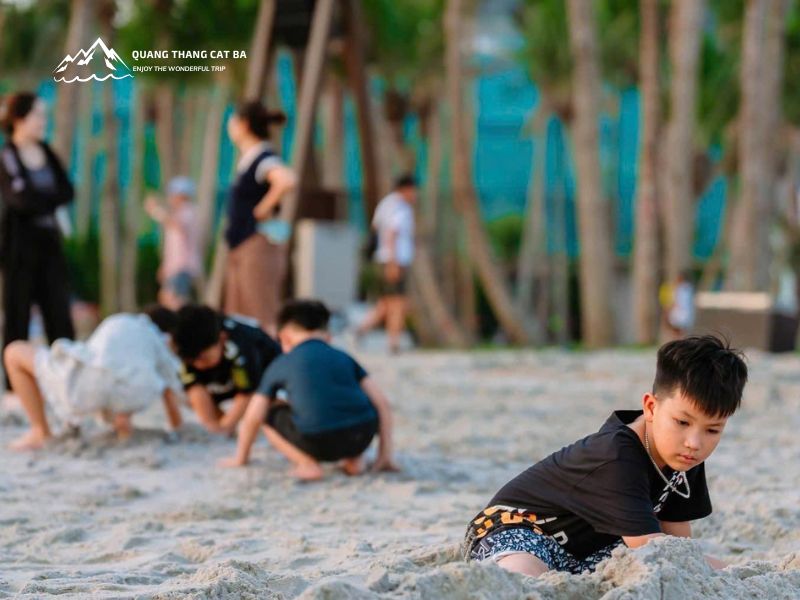 Bãi biển Sungroup Cát Bà