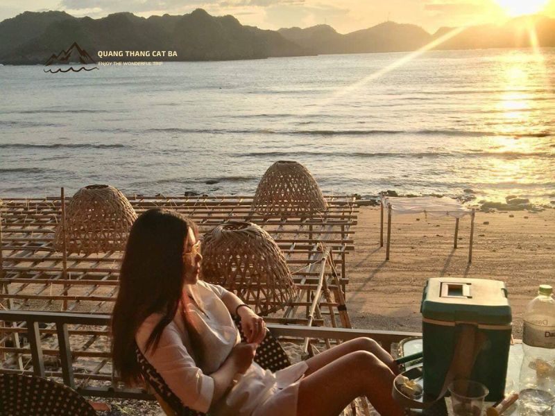 Chill tại Đảo Cát Ông