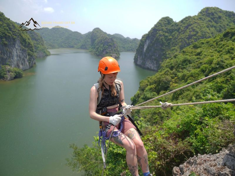 Rock Climbing on Lan Ha Bay