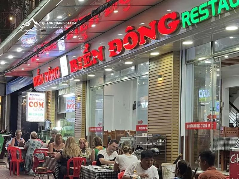 Thưởng thức các quán ăn ngon trên đảo Cát Bà