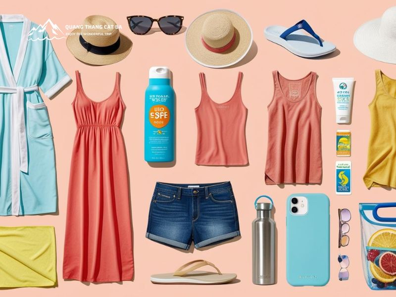 Packing for beach trip