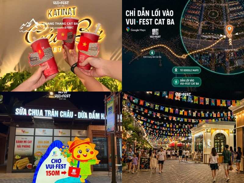 Khám phá chợ đêm VUI-Fest Cát Bà