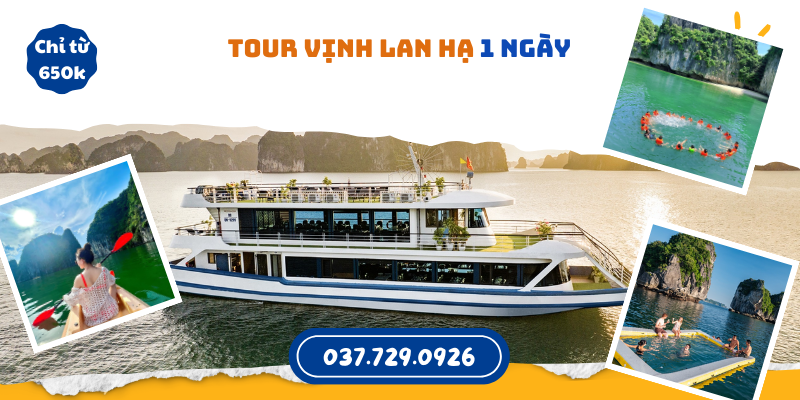 tour vịnh lan hạ 1 ngày