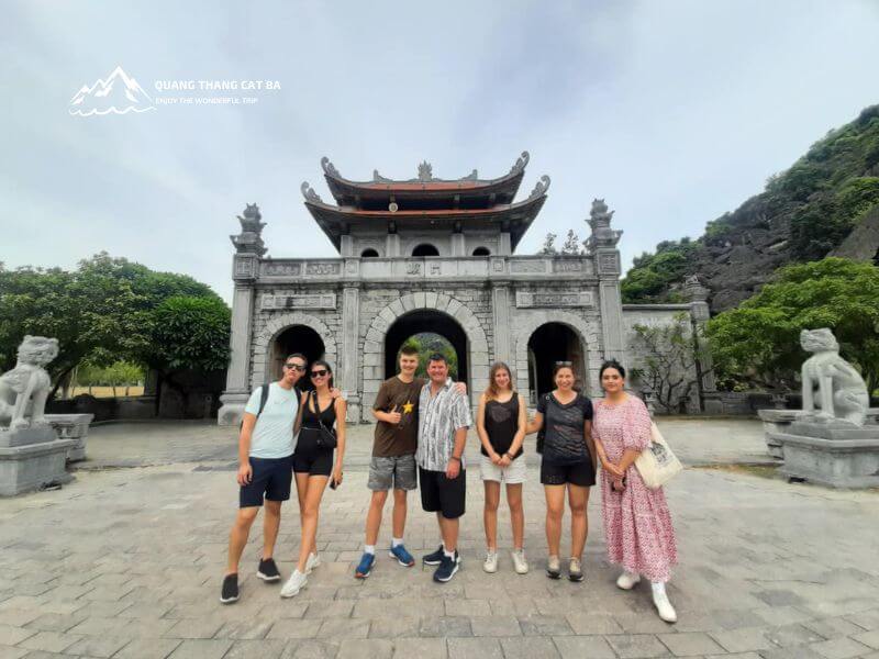 Visitor in Hoa Lu Ancient Capital