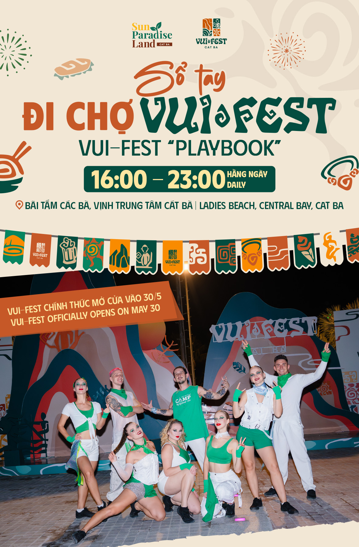 Thông tin về chợ Xanh Vui Fest Cát Bà