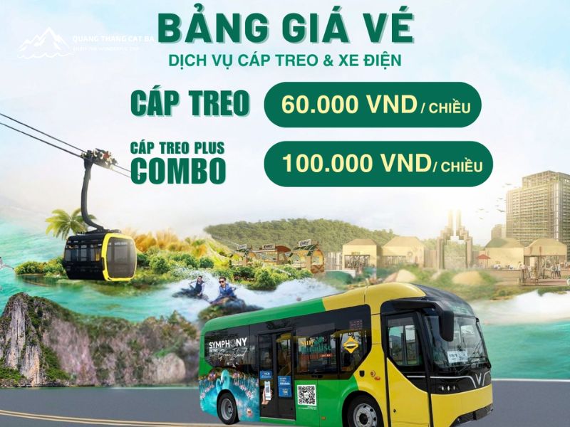 Xe điện Cát Bà