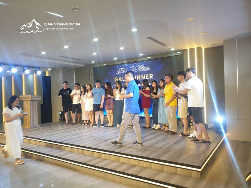 Vui cùng các hoạt động tại Gala Dinner Cát Bà