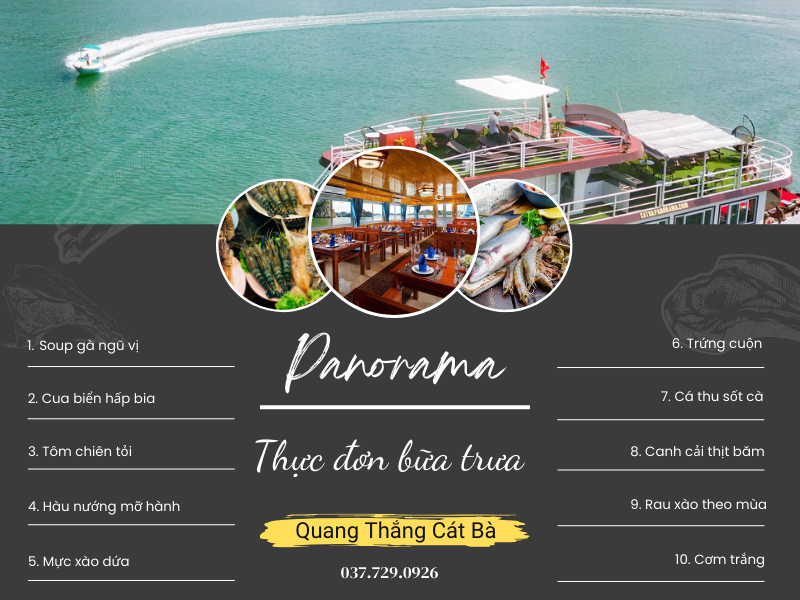 tour panorama cát bà