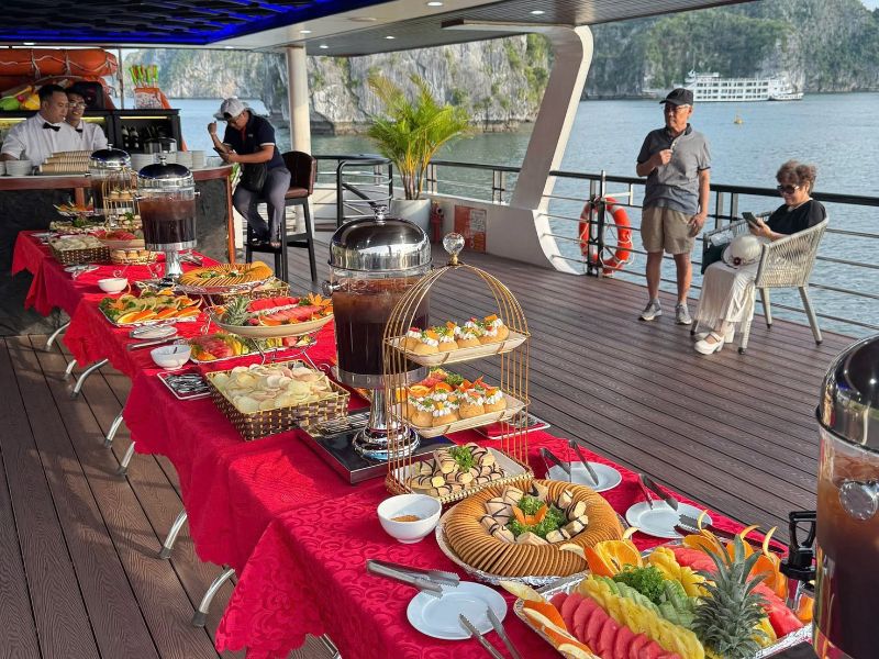  Tour hoàng hôn vịnh Lan Hạ SUNSET VIP trên du thuyền Bonita 4 sao 3