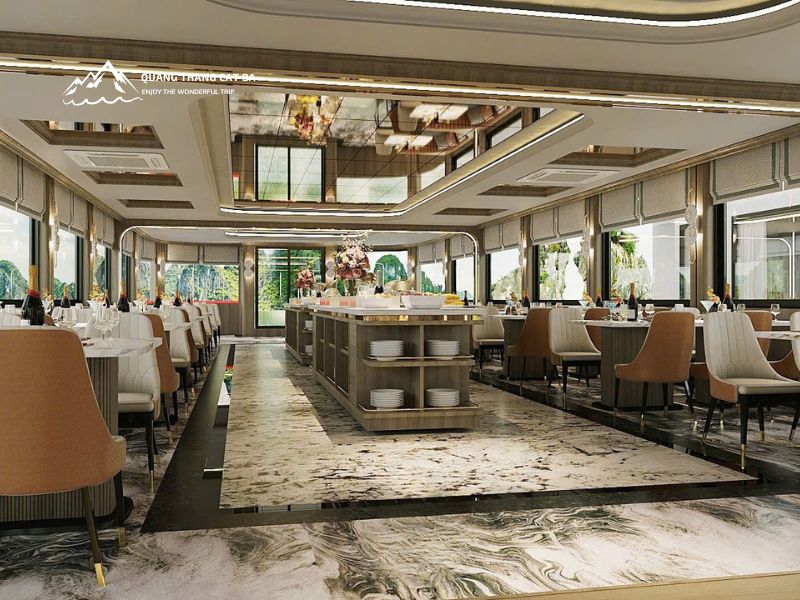 Hình ảnh không gian du thuyền Aroma Roza cruise