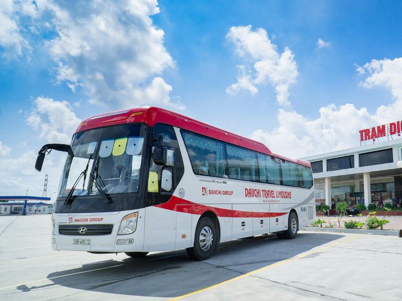 Bus pick up from Cat Ba (start from 9 a.m)