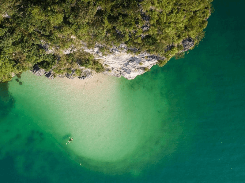 Ba Trai Dao Beach