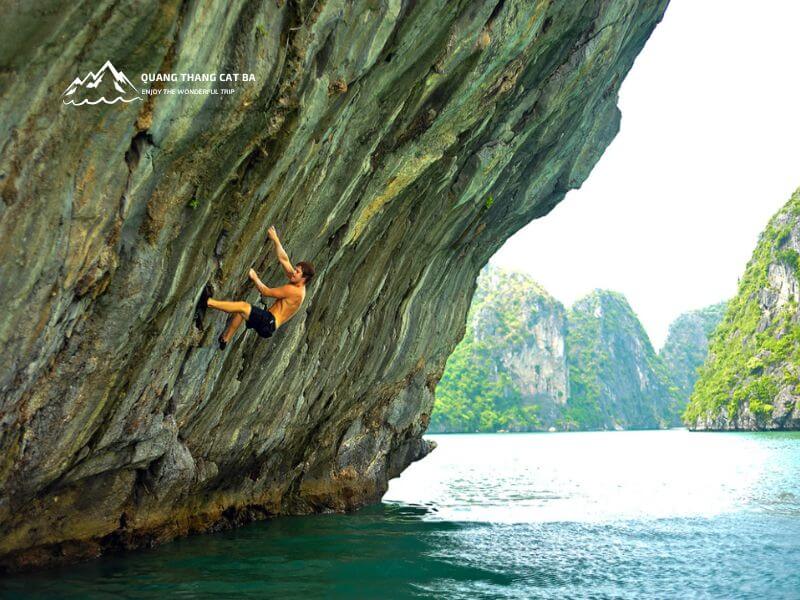 climbing lan ha bay