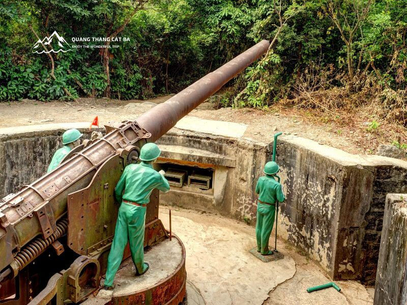 cannon fort cat ba 