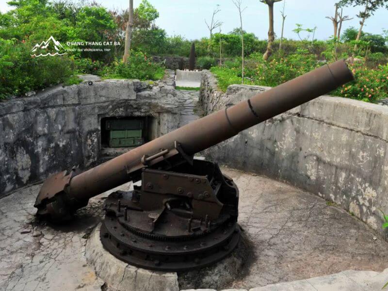 cannon fort cat ba 