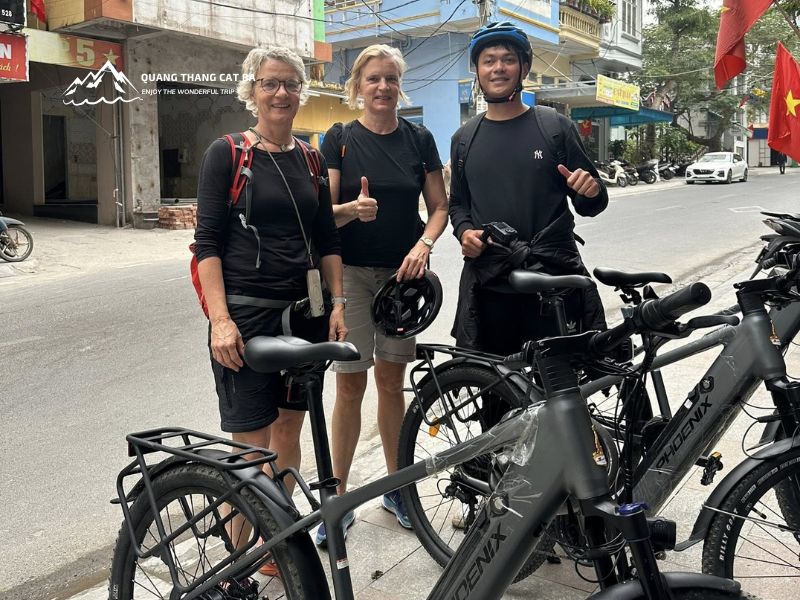 Tour xe đạp điện & trekking Cát Bà nửa ngày