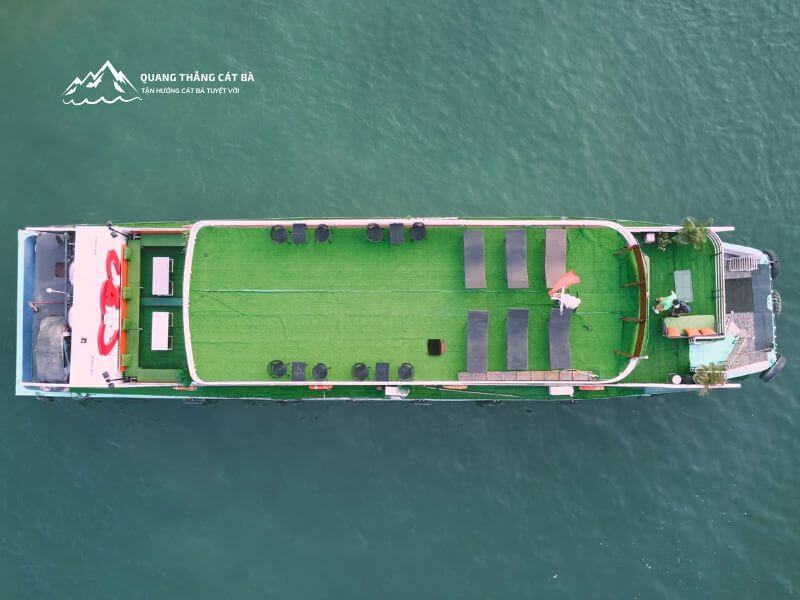 The Lan Ha Bay 2 day 1 night tour with plankton and floating house