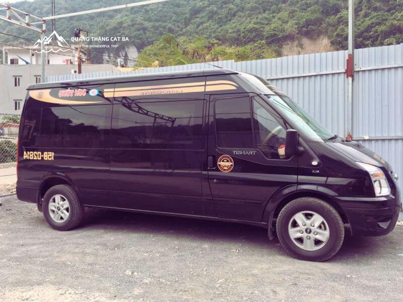 Private car from Hanoi to Cat Ba